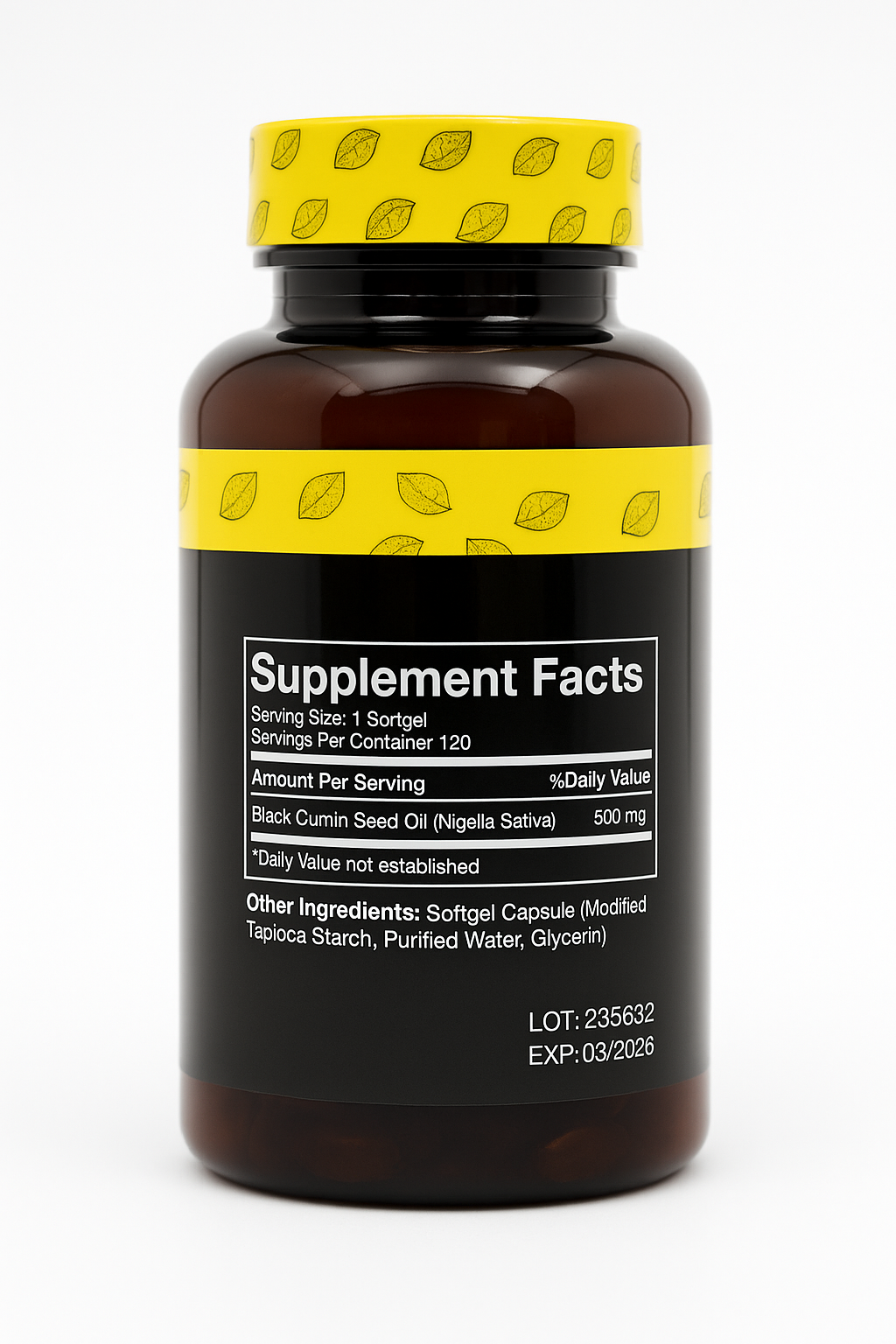 FLAVEO Black Seed Oil Capsules