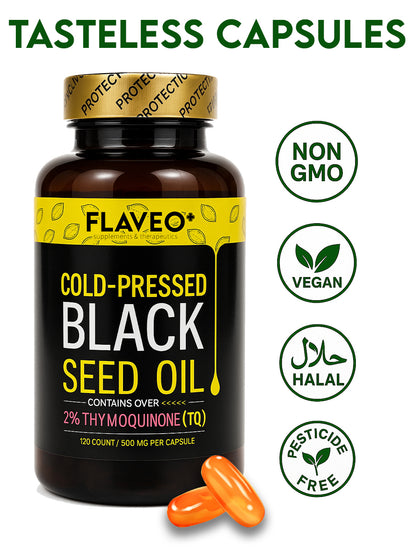 FLAVEO Black Seed Oil Capsules